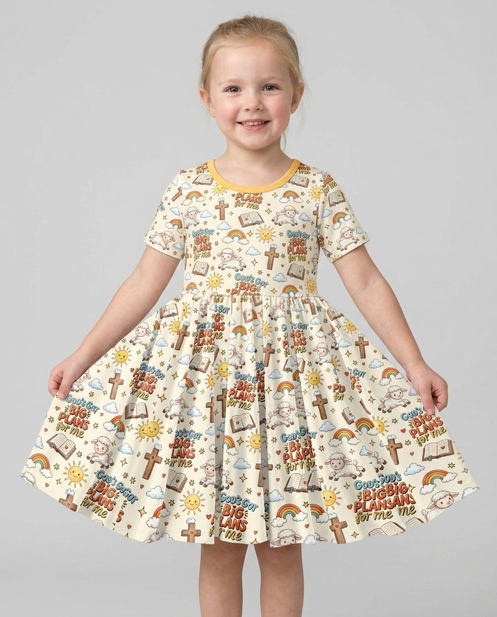 Vorlage Bambus Twirl Kleid