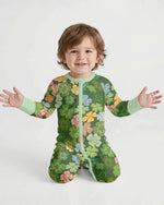 Lucky 4 Leaf Clover Bamboo Convertible Zippy