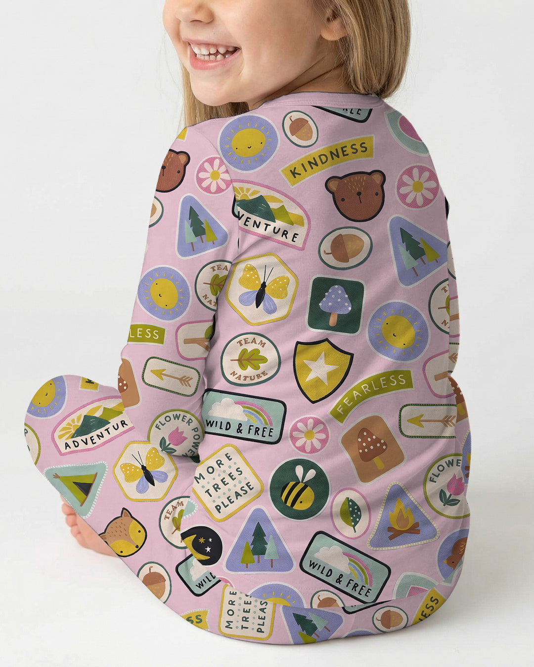 Little Explorer Bamboo Two Piece Long Sleeve Pajama Set