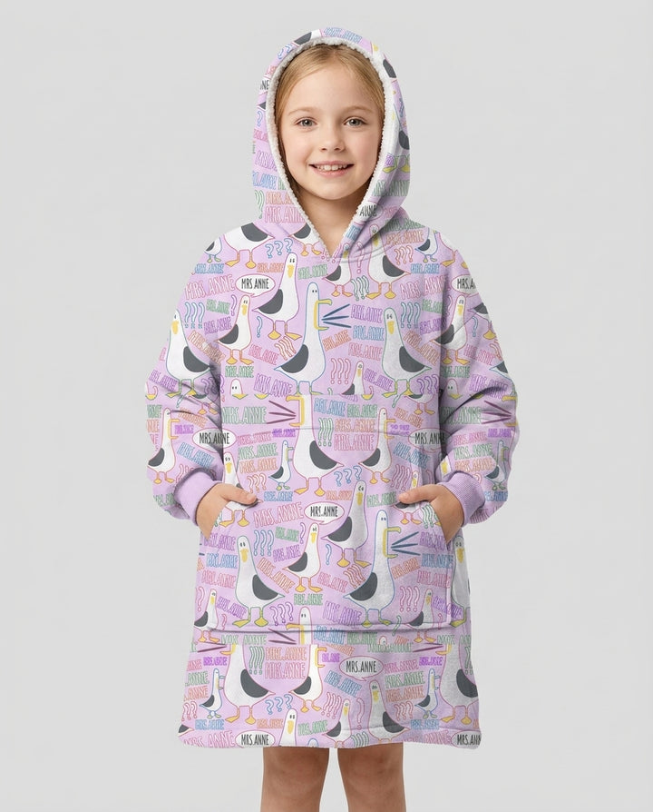 Plantilla de Sudadera Manta de Bambú Personalizada