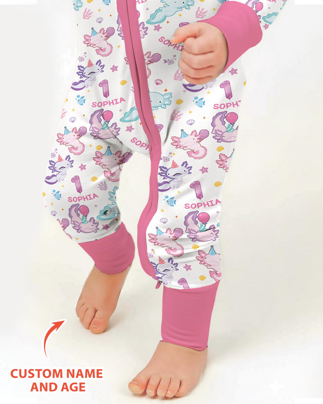 Gerippte Babykleidung mit individuellem Foto - Weich &amp; Skizzenhaft