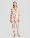 Vorlage Bambus Damen Pyjama Set