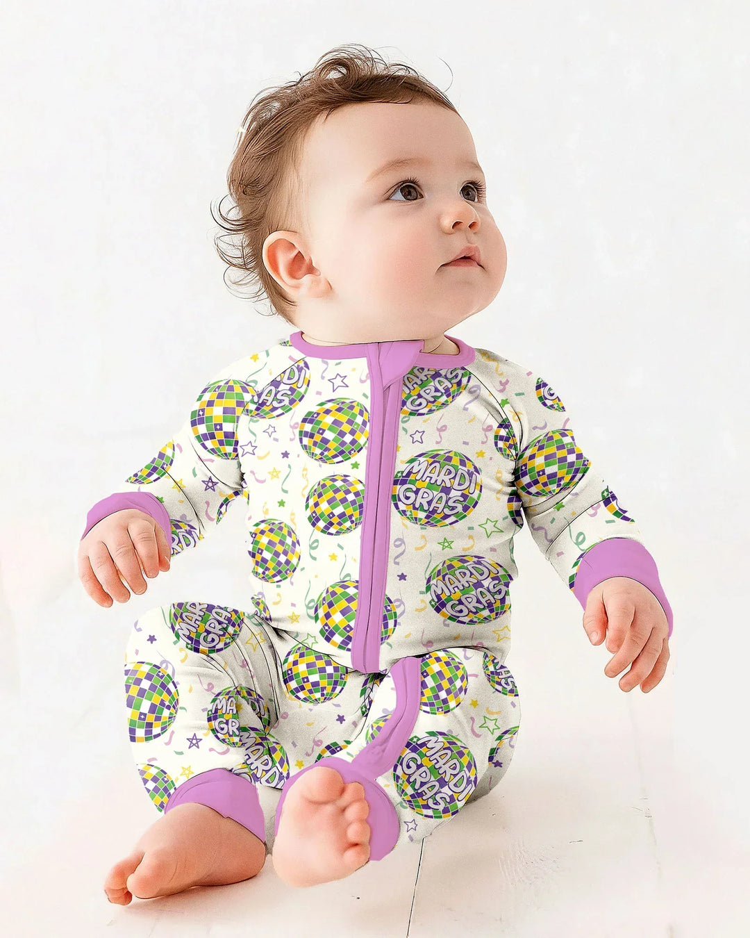 Gerippte Babykleidung mit individuellem Foto - Weich &amp; Skizzenhaft