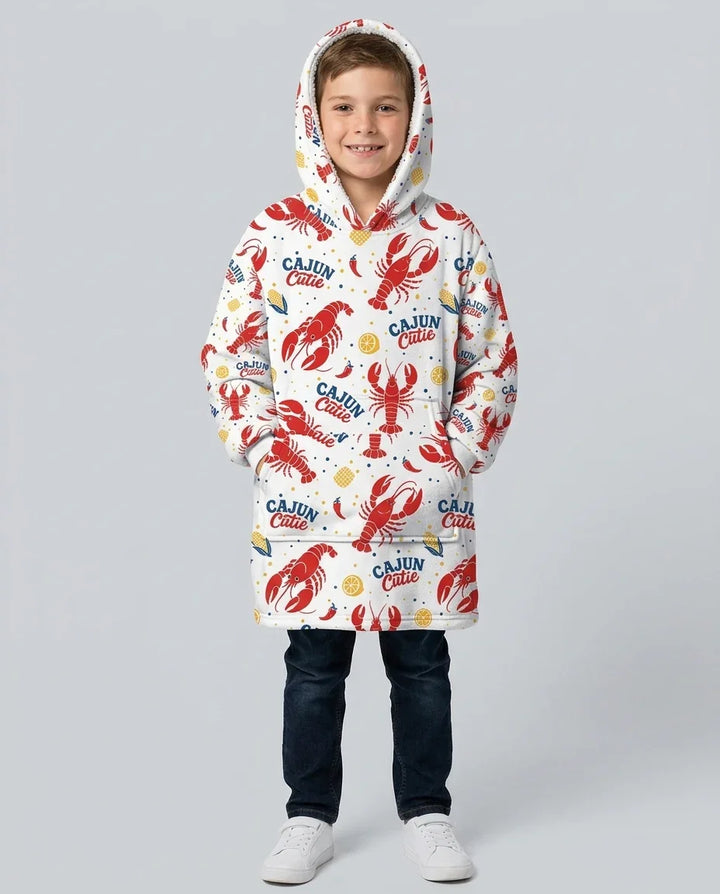Cajun Cutie Wearable Bamboo Blanket Hoodie