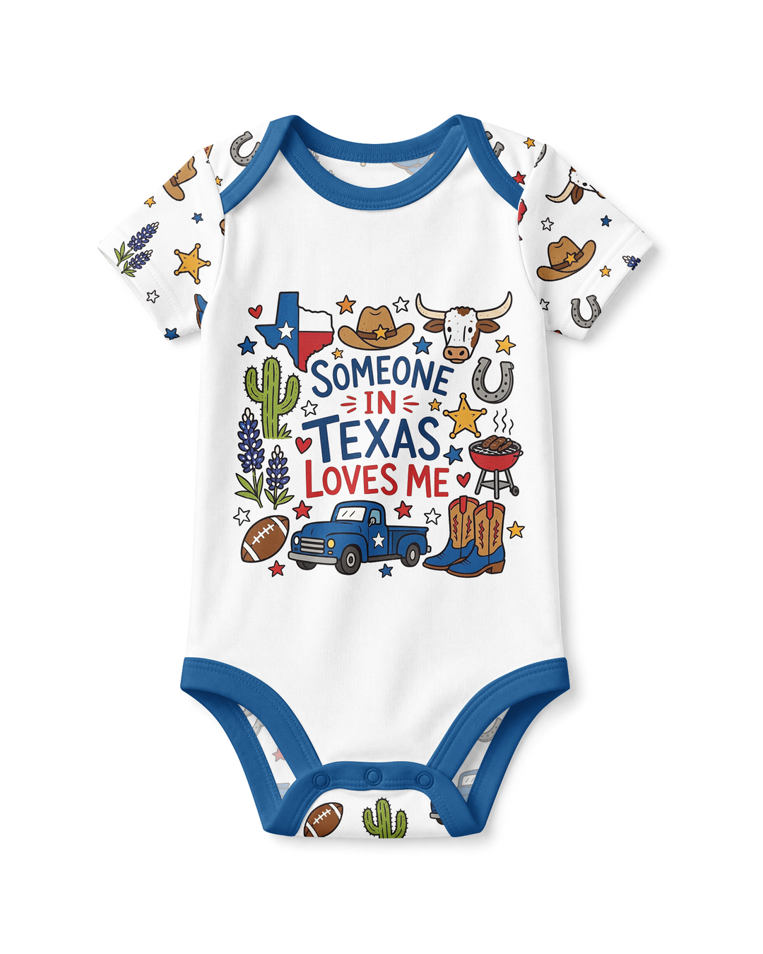 Someone in Texas Loves Me Bamboo Bodysuit
