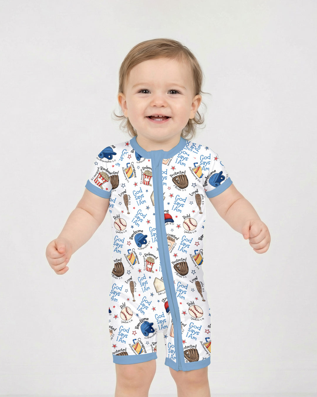 Christian Baseball Shorty Zippy