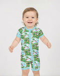 Preppy Coast Beach Club Bamboo Shorty Zippy