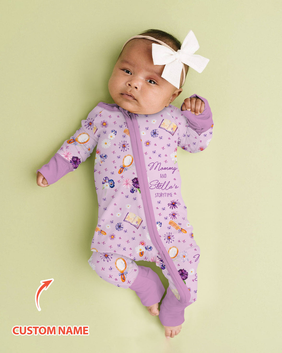Mommy Daddy And Me Bedtime Story Family Matching Bamboo Convertible Zippy