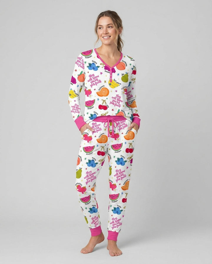 Vorlage Bambus Damen Pyjama Set