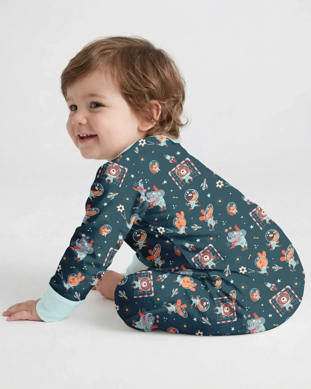 Space Soccer Bamboo Convertible Zippy