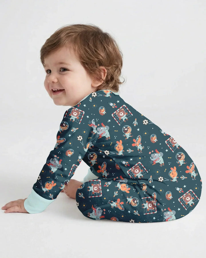 Space Soccer Bamboo Convertible Zippy