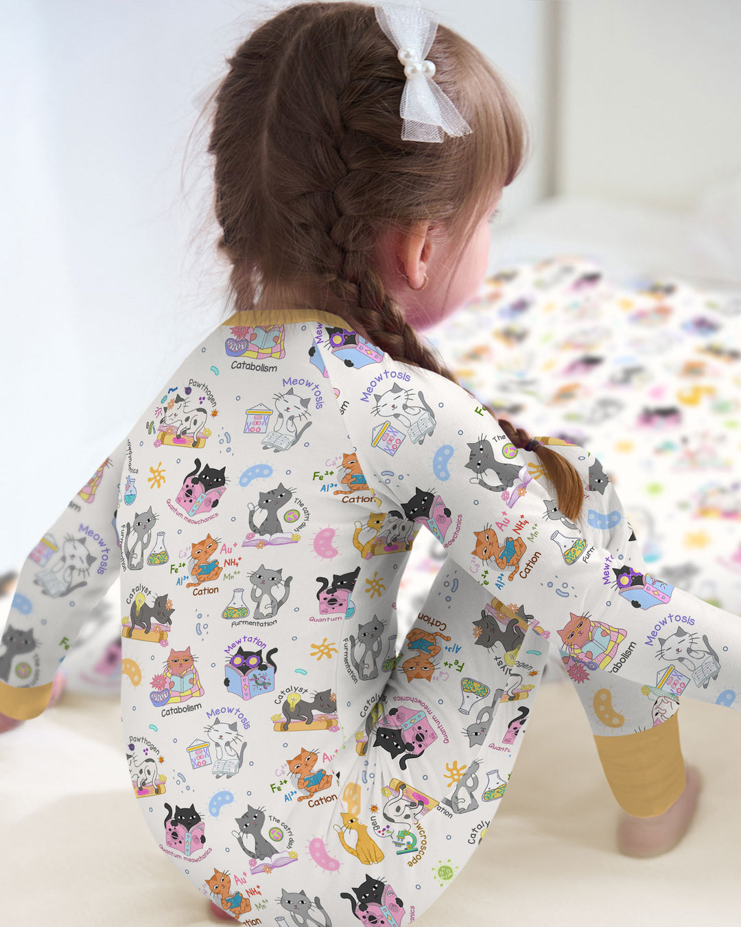 Gerippte Babykleidung mit individuellem Foto - Weich &amp; Skizzenhaft
