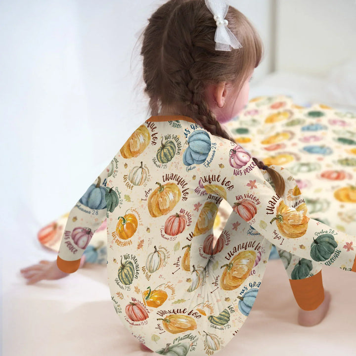 Christian Thanksgiving Convertible Zippy , Christian Thanksgiving Convertible Zippy - 0-3M / Chocolate Brown