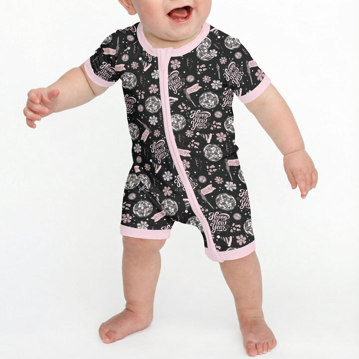 Disco New Years Eve Shorty Zipp