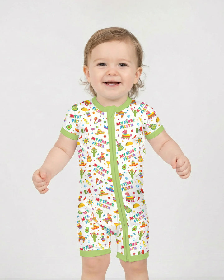 Cinco de Mayo Family Matching Bamboo Shorty Zippy
