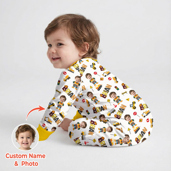 Custom Photo Doodle Little Builder Convertible Zippy