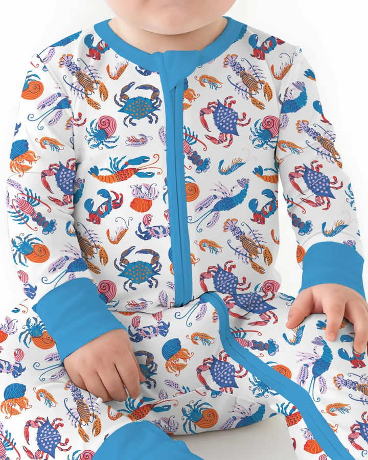 Crustacean Nation Family Matching Bamboo Convertible Zippy