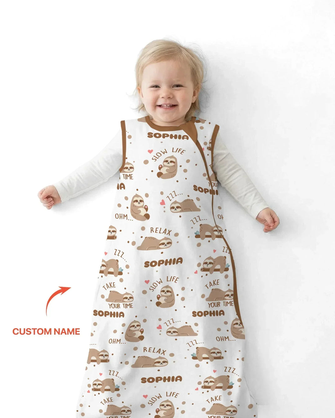 Vorlage für benutzerdefinierten Schlafsack