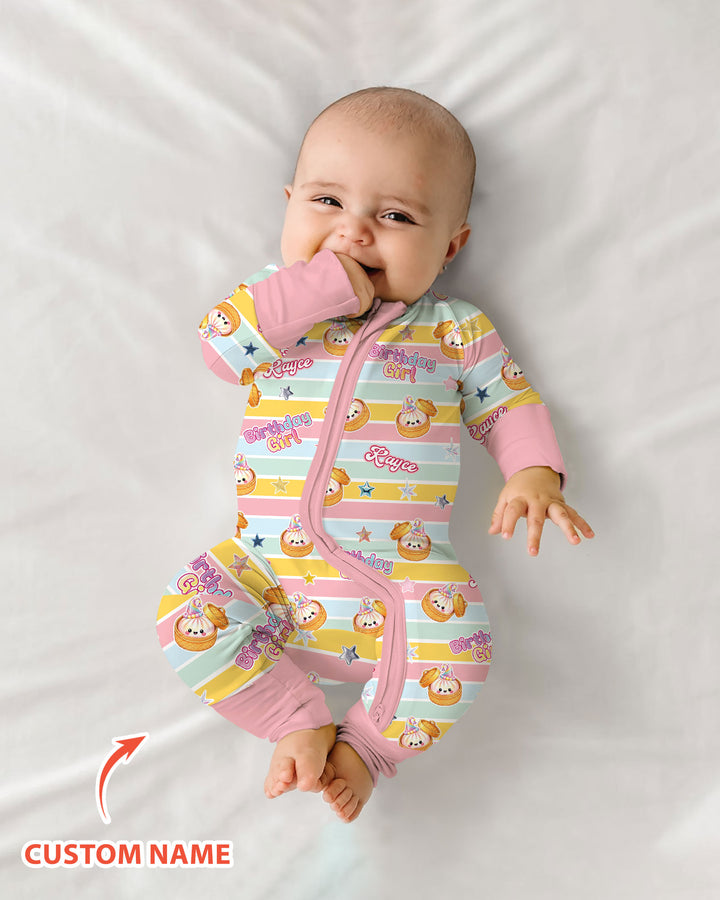 Gerippte Babykleidung mit individuellem Foto - Weich &amp; Skizzenhaft