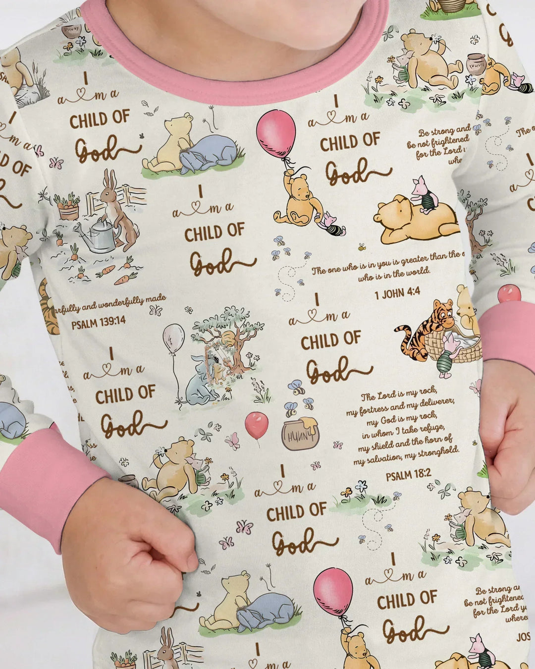 Child of God Whimsy Woodland Two Piece Long Sleeve Pajama Set