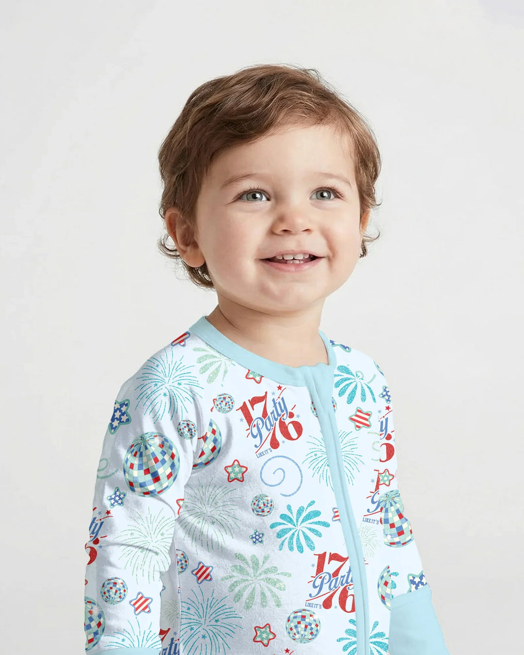 Land Of Free Family Matching Bamboo Convertible Zippy