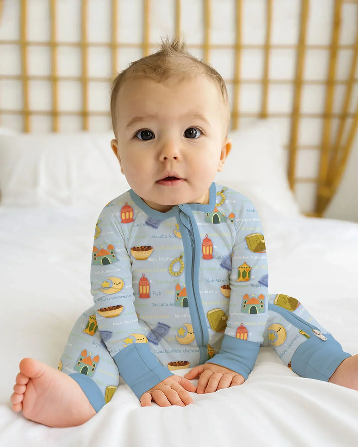 Gerippte Babykleidung mit individuellem Foto - Weich &amp; Skizzenhaft