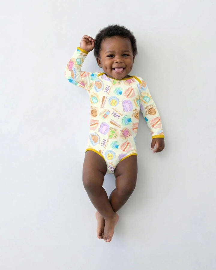 SoftBall Mom Saves The Days Bodysuit