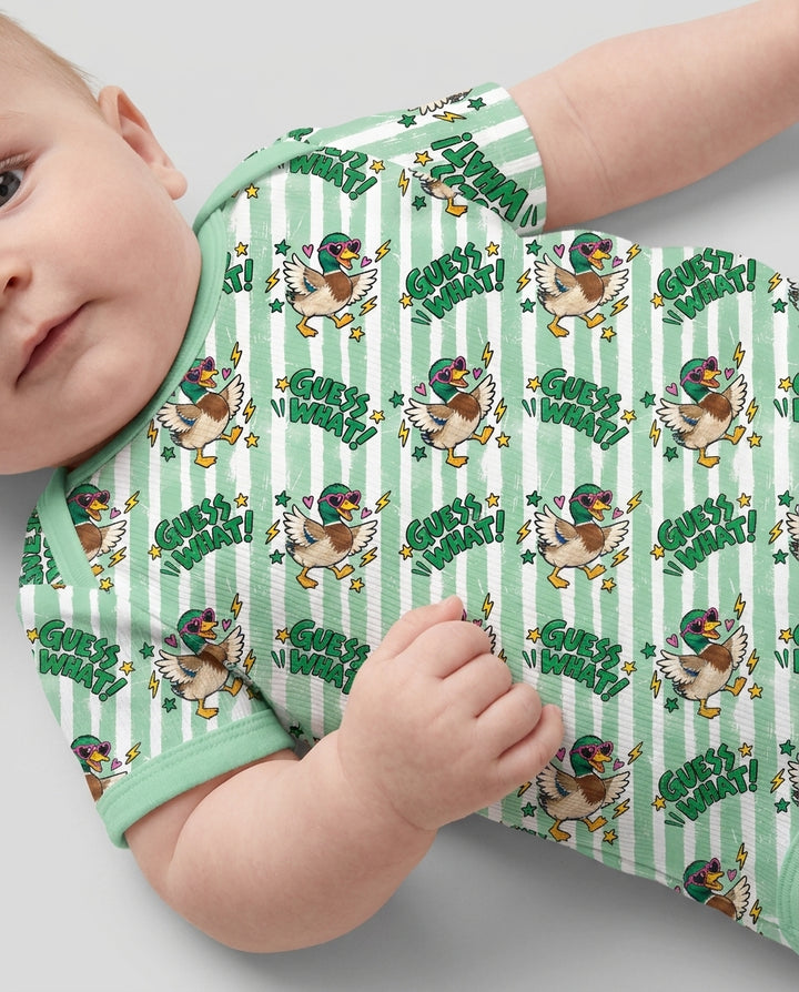 Guess What Mallard Butt Bamboo Bodysuit