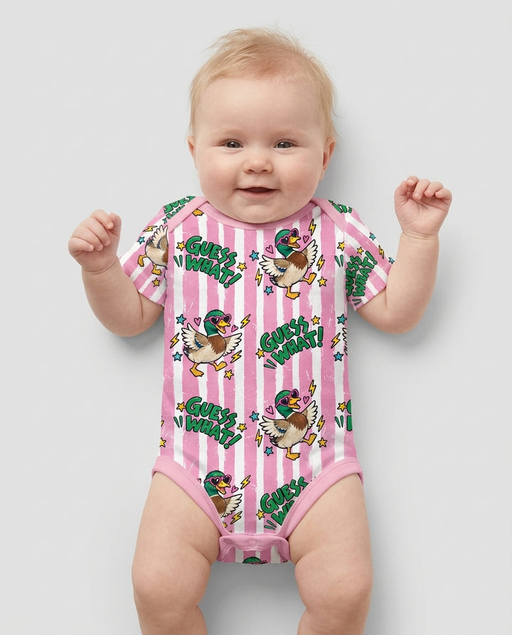 Guess What Mallard Butt Bamboo Bodysuit