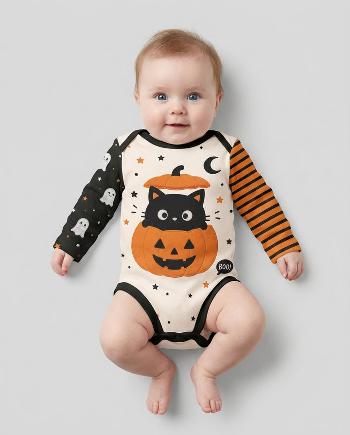 Boo Kitty Bamboo Bodysuit