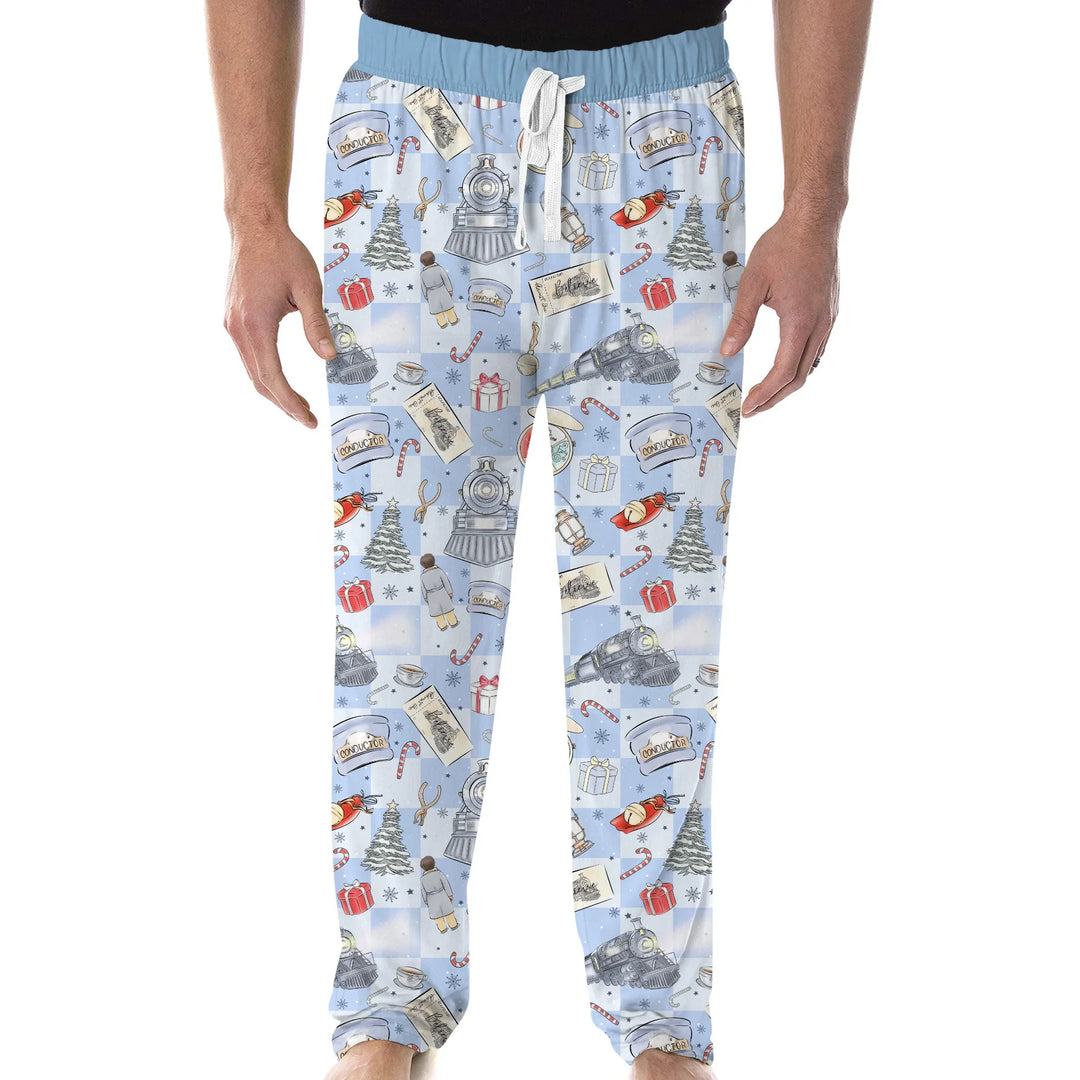 Christmas Train Men's Pajama Set
