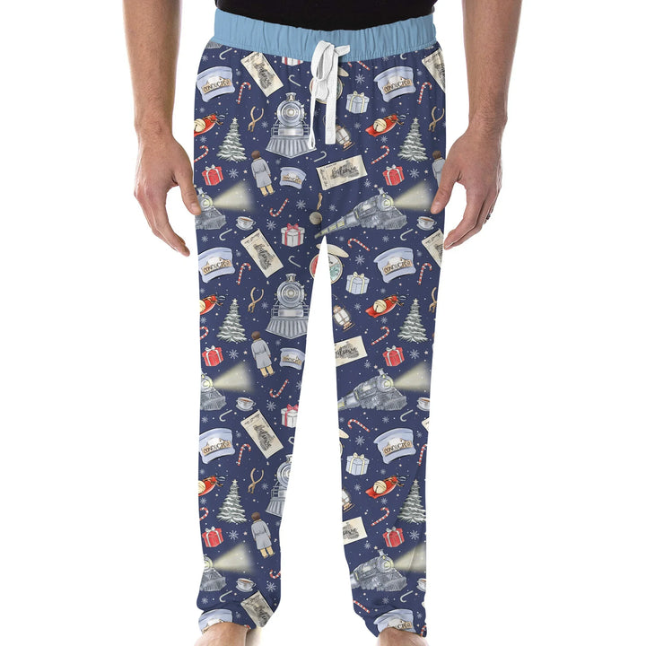 Christmas Train Men's Pajama Set