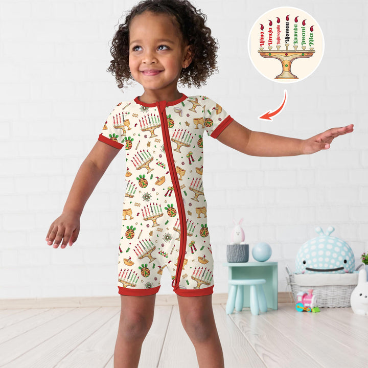 Happy Kwanzaa Shorty Zippy