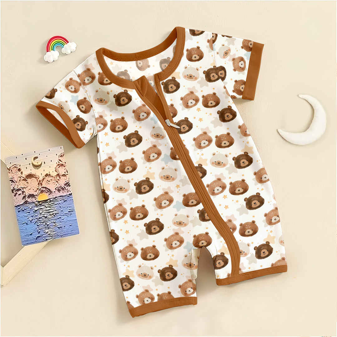 Beary Sleepy Bamboo Outfit for Baby – Soft and Snuggly