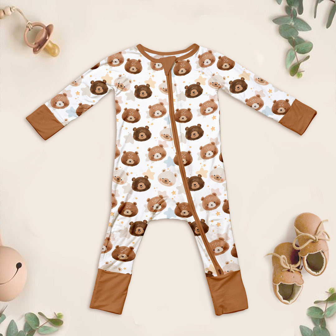 Beary Sleepy Bamboo Outfit for Baby – Soft and Snuggly