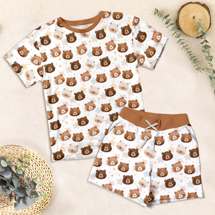 Beary Sleepy Bamboo Outfit for Kids – Cozy and Cute