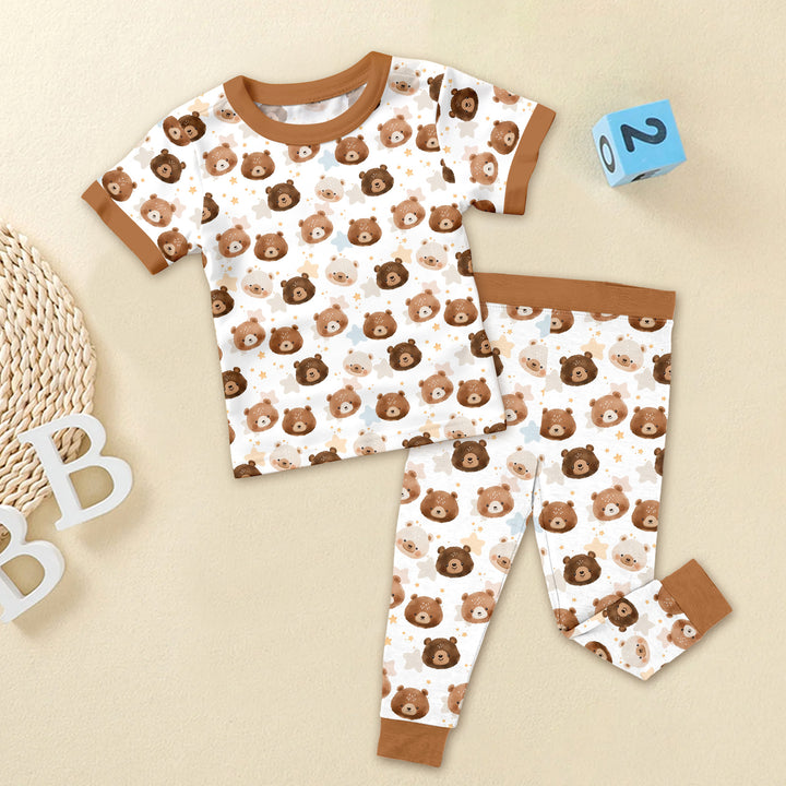 Beary Sleepy Bamboo Outfit for Baby – Soft and Snuggly