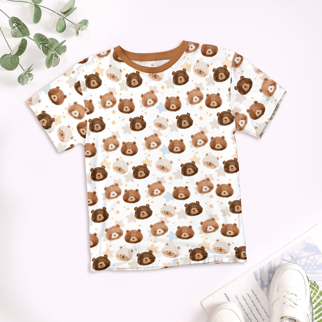 Beary Sleepy Bamboo Outfit for Kids – Cozy and Cute