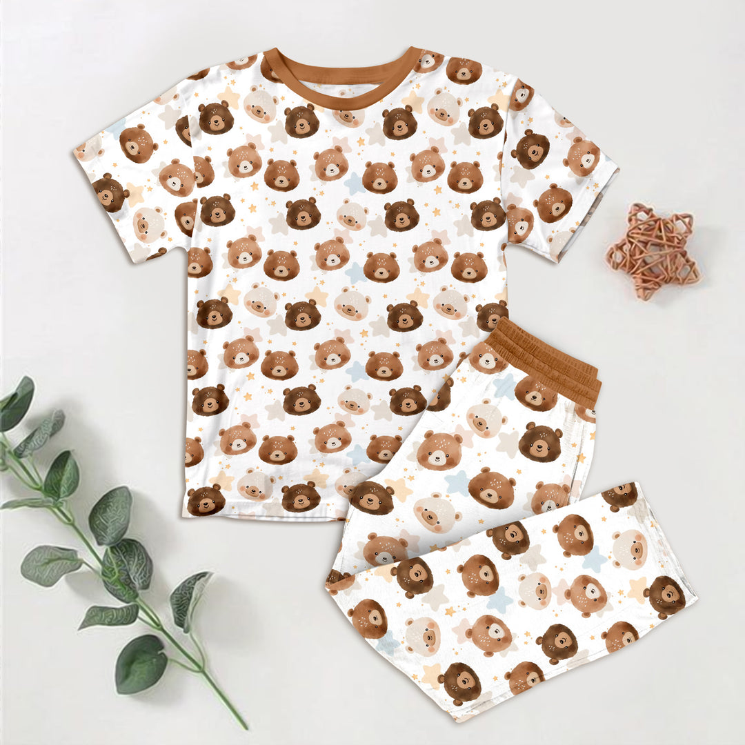 Beary Sleepy Bamboo Outfit for Kids – Cozy and Cute