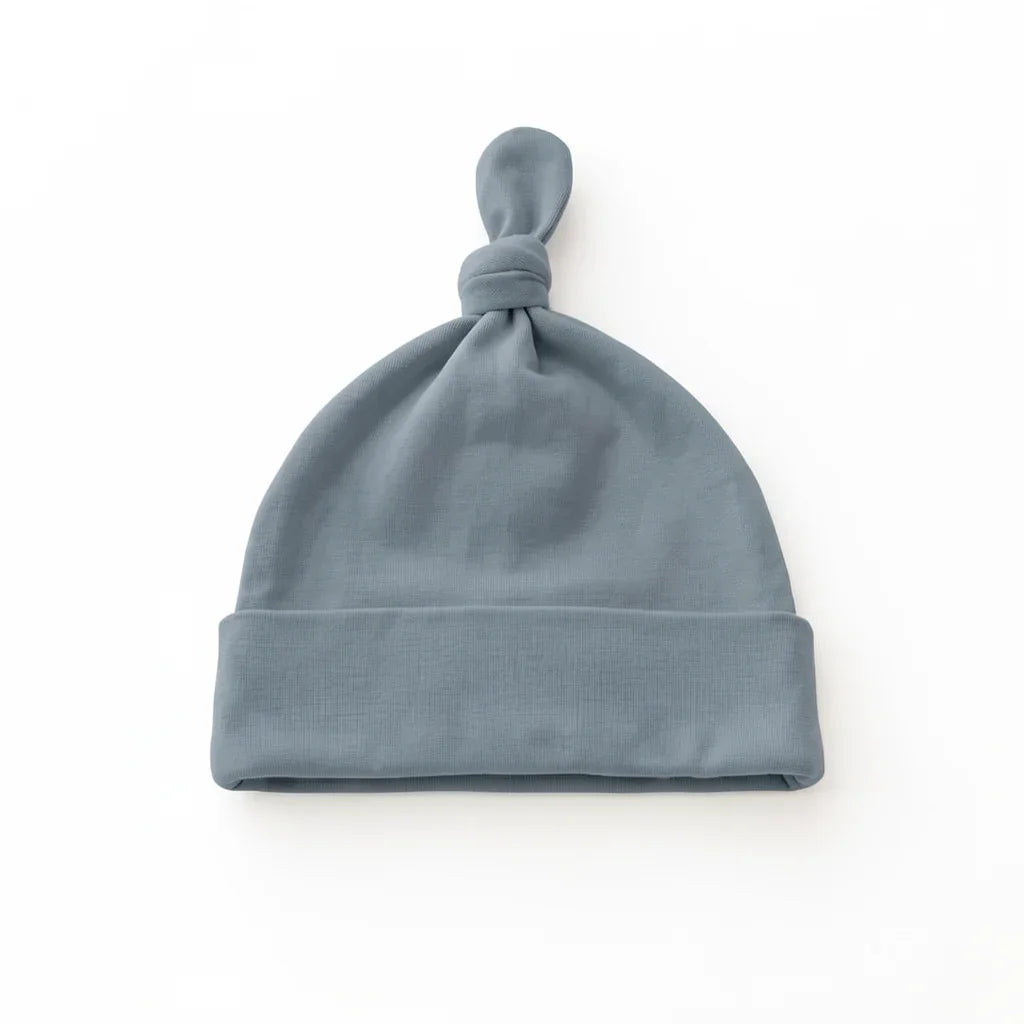 Solid Color Bamboo Knotted Hat