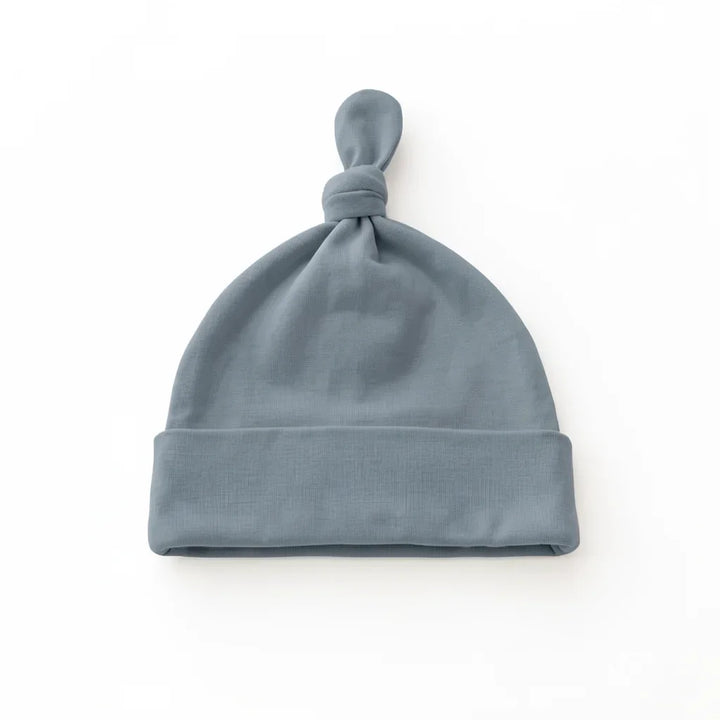 Solid Color Bamboo Knotted Hat