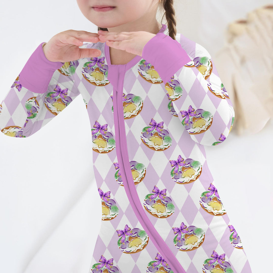 Mardi Gras Donut Convertible Zippy