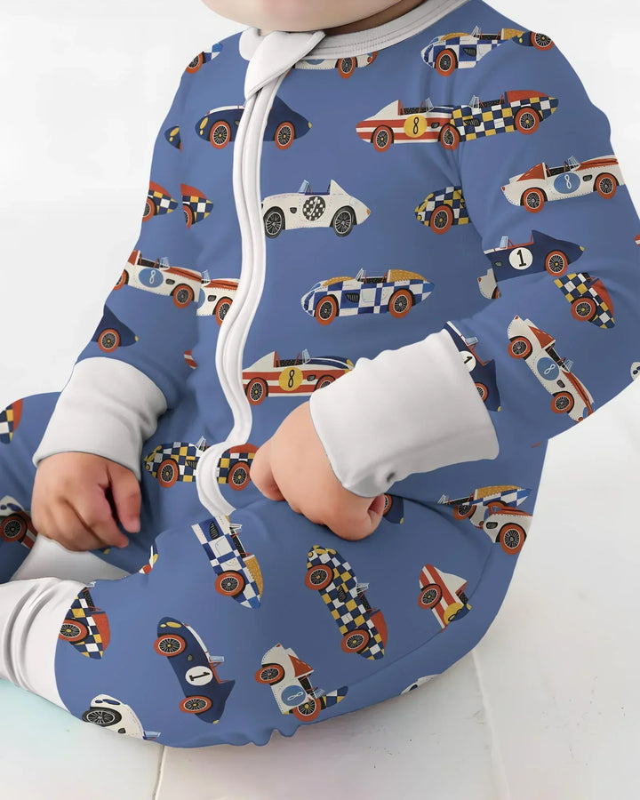 Gerippte Babykleidung mit individuellem Foto - Weich &amp; Skizzenhaft