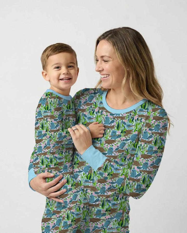 Little Dam Builders Bamboo Women Pajama Set