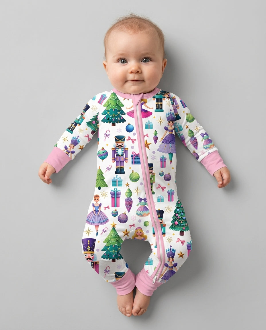 Nutcracker Wonderland Bamboo Convertible Zippy