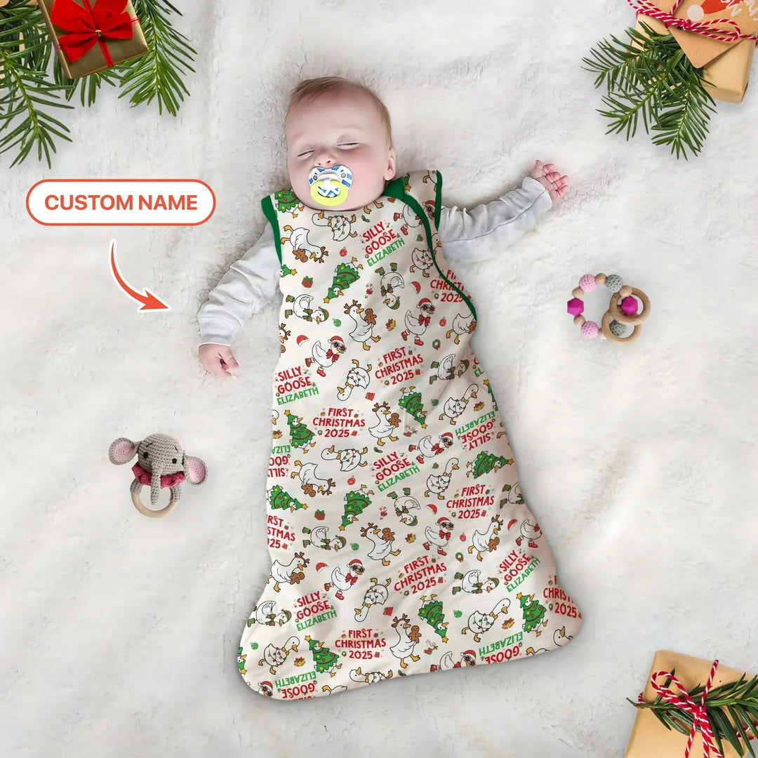 Custom Name "Silly Goose" Sleep Bag , Custom Name "Silly Goose" Sleep Bag - XS / 0.5 TOG