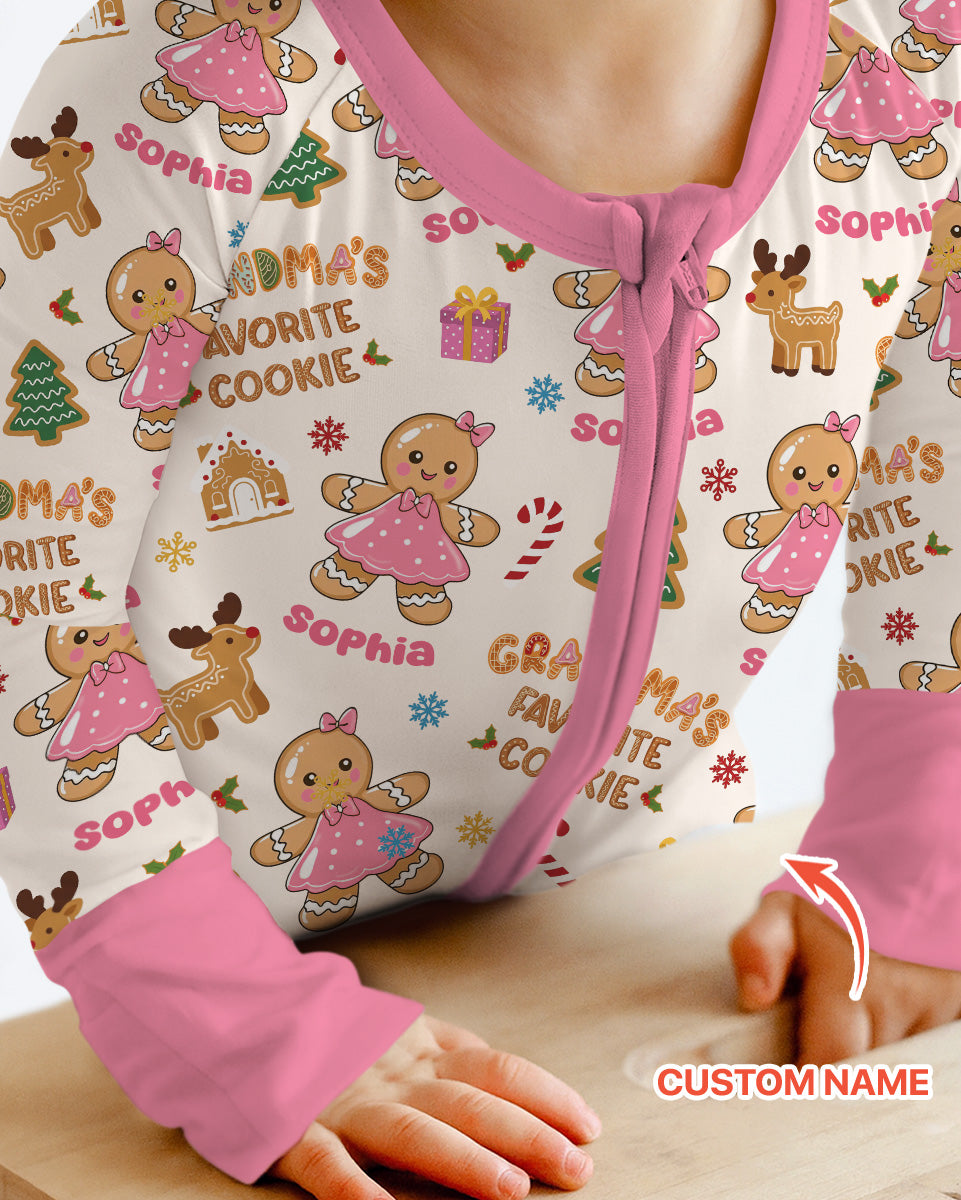 Personalized Grandma's Favorite Cookie Bamboo Convertible Zippy