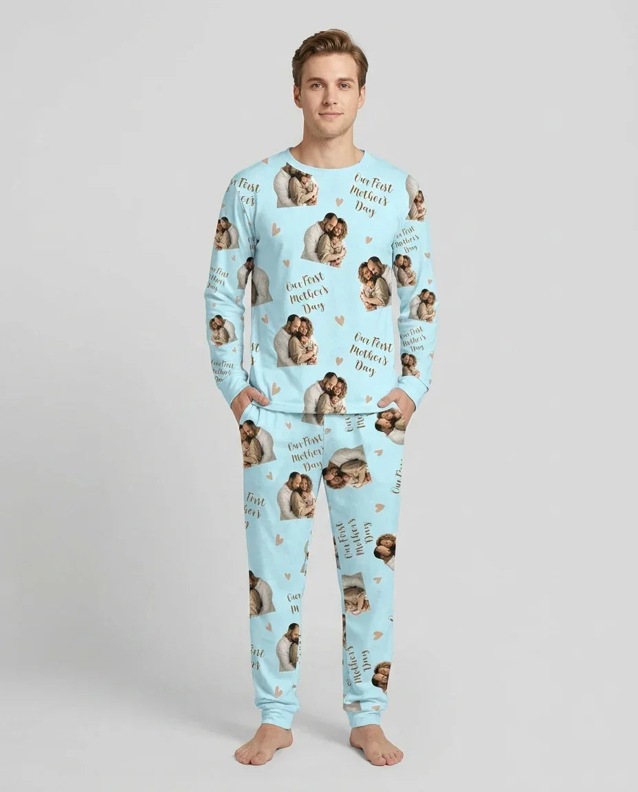 Vorlage Benutzerdefiniertes Herren-Pyjama-Set