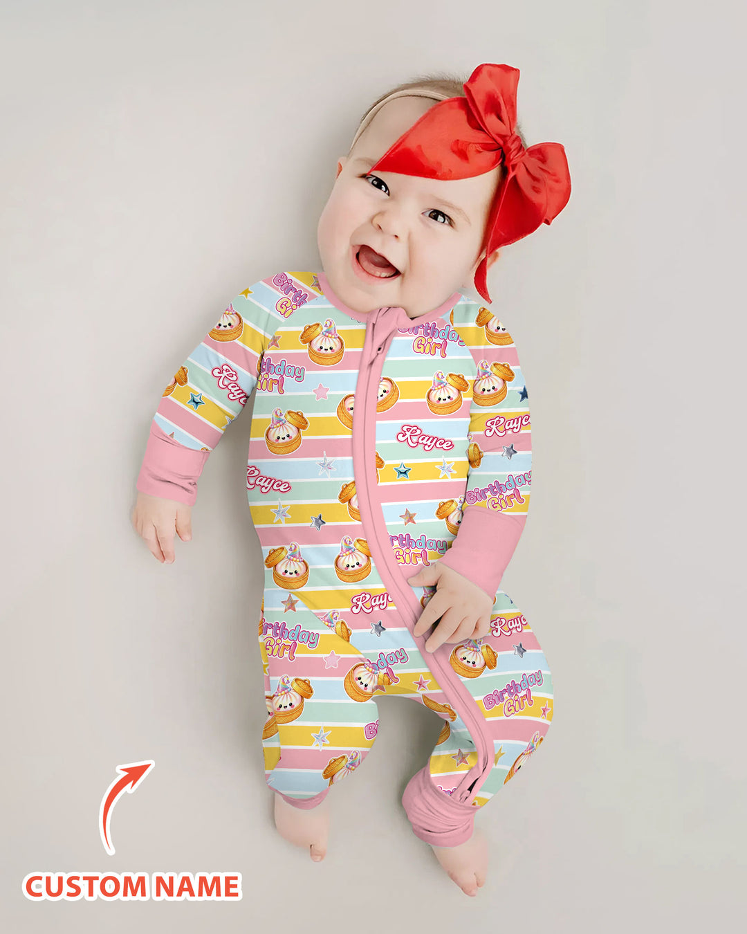 Gerippte Babykleidung mit individuellem Foto - Weich &amp; Skizzenhaft