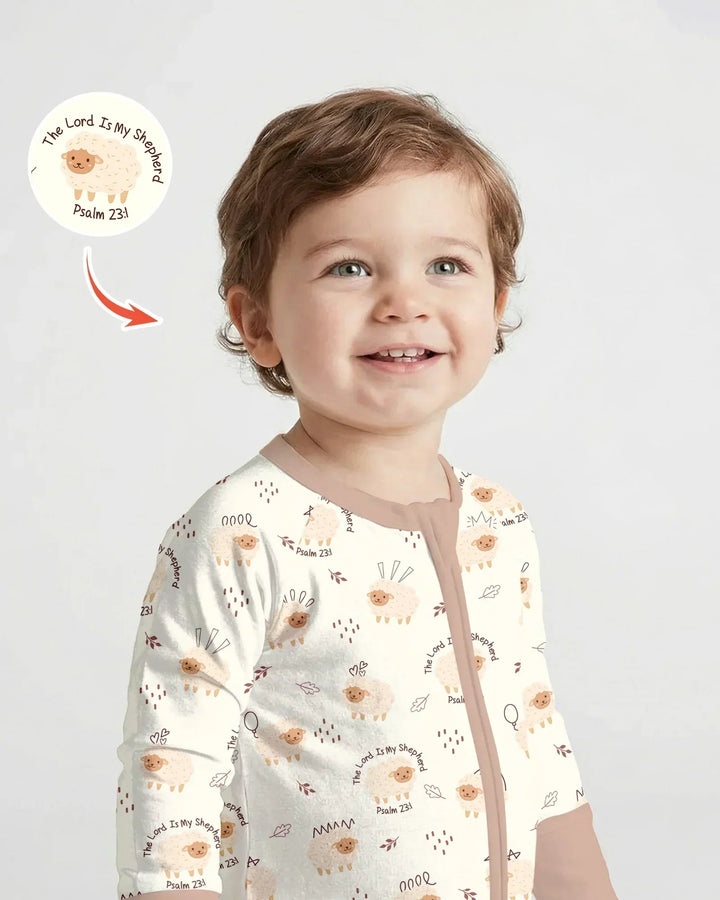 Gerippte Babykleidung mit individuellem Foto - Weich &amp; Skizzenhaft